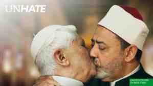 benetton pope kissing imam advert