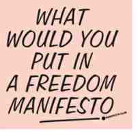 freedom manifesto advert