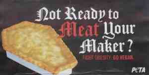 peta meat your maker advert