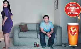 Take Courage advert