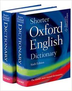 Shorter Oxford English Dictionary - Sixth Edition (set of 2 books) by Lesley Brown Hardcover -- 20 Sept. 2007