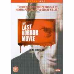 The Last Horror Movie DVD cover