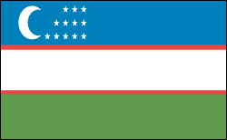 Uzbek flag