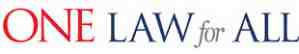 one law for all logo