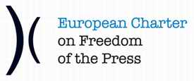 European Charter on Freedom of the Press logo