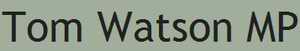 Tom Watson MP logo