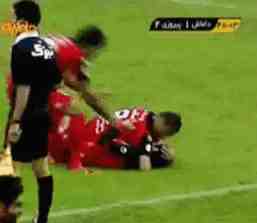 iran goal celebration