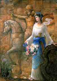 khosrow and shirin by zami ganjavi
