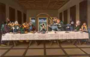 mickeys last supper