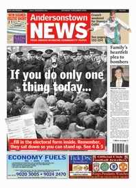 Andersontown News paper