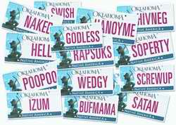 Banned plates by Dave Carman
