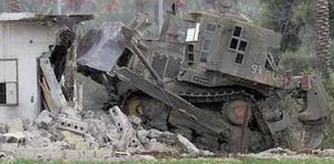 Military bulldozer