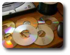 Pile of CDs