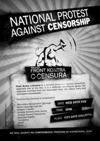 National Protest Against Censorship