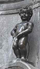 Mannequin Pis in Belgium
