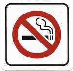 No Smoking sign