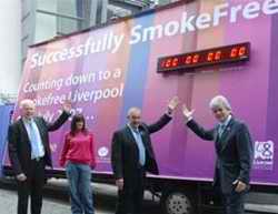 SmokeFree Liverpool advert 