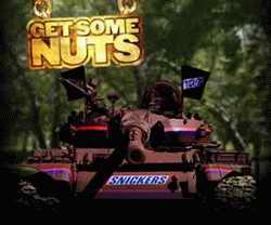 Snickers Mr T tank advert
