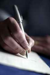 Pen in hand