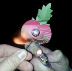poppy burning
