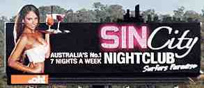 sin city billboard