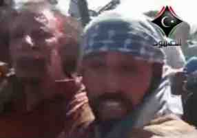 gaddafi captured video