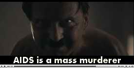 AIDS is a mass murderer ad